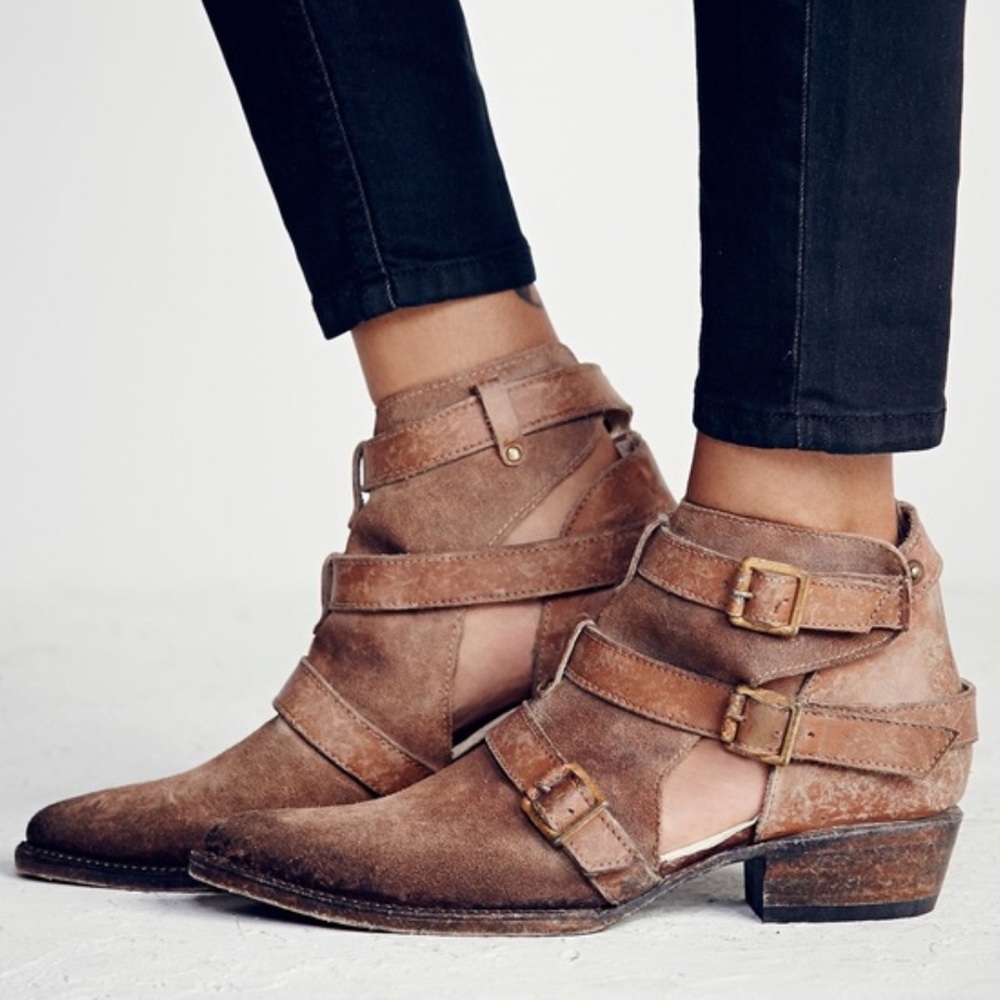 Freebird free people jade booties